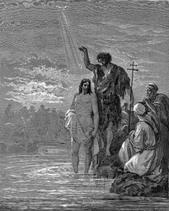 Gustave Dore, Chrzest Jezusa Gustave Dore, Chrzest Jezusa